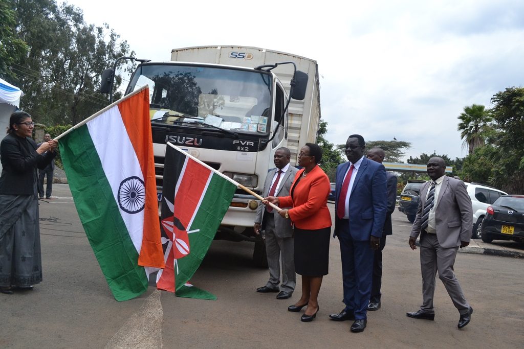 MOH – Government of India and KEMSA Flag Off
