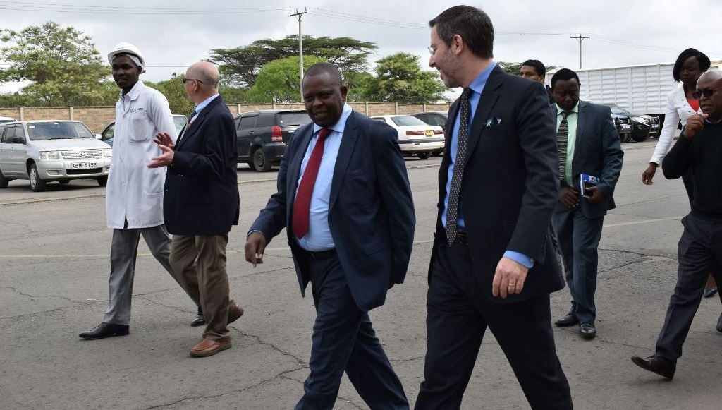 USAID Deputy Mission Director, USAID Kenya and East Africa delegation visit KEMSA